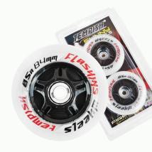 Светещи колела за ролери Flashing 84×24 мм 85A, 2 бр