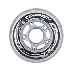Комплект Колела за Ролери Tempish Catch, 76x24mm, Твърдост 82A (4 бр)