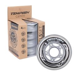 Комплект Колела за Ролери Tempish Catch, 76x24mm, Твърдост 82A (4 бр)