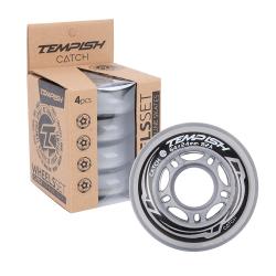 Комплект Колела за Ролери Tempish Catch, 64x24mm, Твърдост 82A (4 бр)