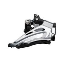 Преден дерайльор SHIMANO FD-M618-L, DEORE, за 2X10, LOW скоба, TOP-SWING, DOWN-PULL, 31.8 мм адаптер, 66-69