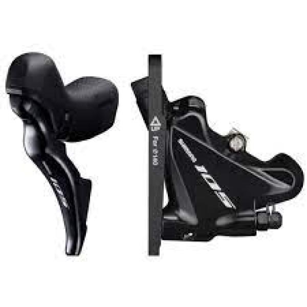 Спирачен диск SHIMANO комплект дискова спирачка, 105, ST-R7020(L), BR-R7070(F),1000 мм маркуч