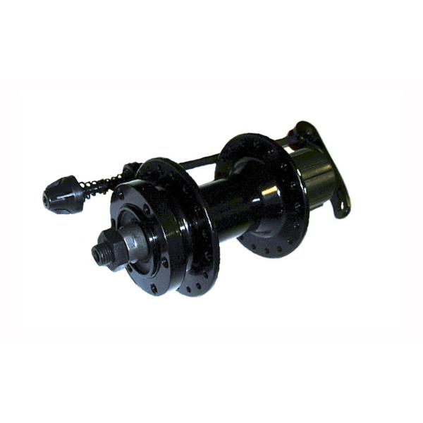 Болтове Promax DB-602R - алуминиев, M10x145, OLD 135 мм, 36H, 6 болт DISC MOUNT, LOOSE BALLS, SB черен, сQR 318R 151 мм черен