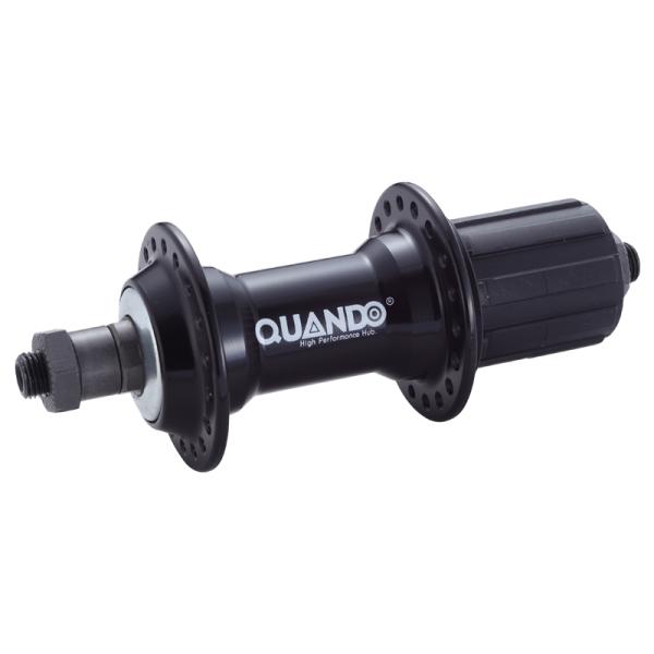 Задна главина Quando KT-AYER, 36H, алуминиев, QR - KT-205N, CASSETTE, 8/9 скорости, M10*135*145 мм