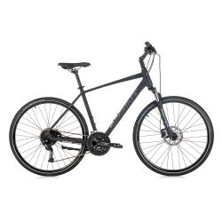 Велосипед Sprint Croxer Plus Man V1 28 3x9 скорости, черен мат/сив