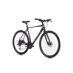 Велосипед Sprint Croxer Plus Man Rigid 28 3x9 скорости, черен гланц/бял