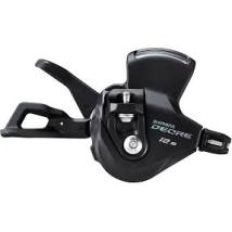 Спирачка SHIMANO SL-M6100-IR, DEORE, дясна,12-скорости Rapidfire Plus 2050 мм вътрешно, W/индикатор за скоростите, директен монтаж към спирачен лост(I-Spec
