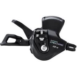 Спирачка SHIMANO SL-M6100-IR, DEORE, дясна,12-скорости Rapidfire Plus 2050 мм вътрешно, W/индикатор за скоростите, директен монтаж към спирачен лост(I-Spec