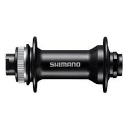 Предна главина SHIMANO предна главина, HB-MT400, CENTER LOCK DISC 32H, за 15 мм THRU TYPE AXLE(без AXLE), OLD:100 мм, черен