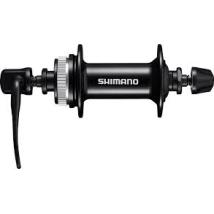 Спирачен диск SHIMANO предна главина, HB-MT200, CENTER LOCK DISC 32H, QR:133 мм, OLD:100 мм, без ротор MOUNT капачка, без заключващ пръстен, черен, bulk