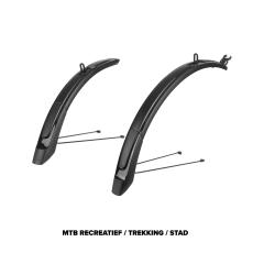 Комплект калници Polisport Expander 26/29 черни
