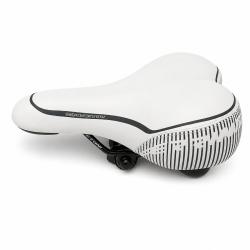 Седалка Active FM-808 Phoenix с монтажна скоба и графика Ferrini 2014, бяла с черно