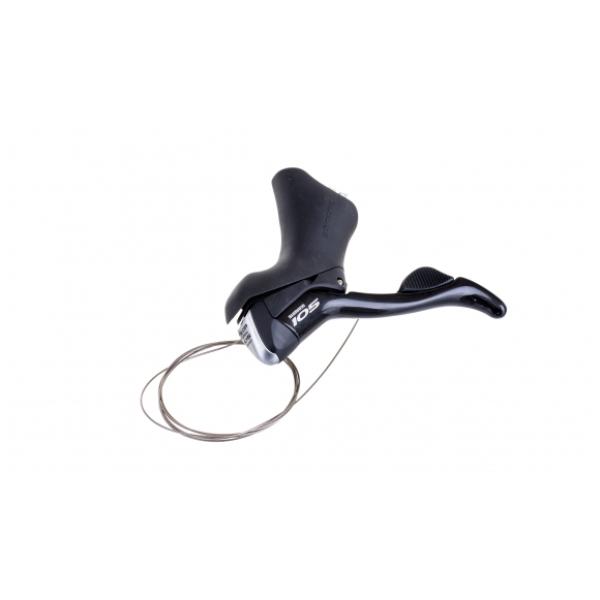 Команда за скорости SHIMANO Лява SHIMANO (KST5601LIL), ST-5601-L, 105, черен, 2-скорости лява, с1700 мм вътрешно, без външно STOPPER