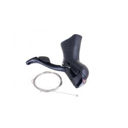 Спирачка SHIMANO ШИФТЪР ДЕСЕН (AST3500RIX), SHIFT/спирачен лост, ST-3500, SORA дясна, 9-скорости, с2000 мм вътрешно без (външно, външно STOPPER, жило GUIDE)