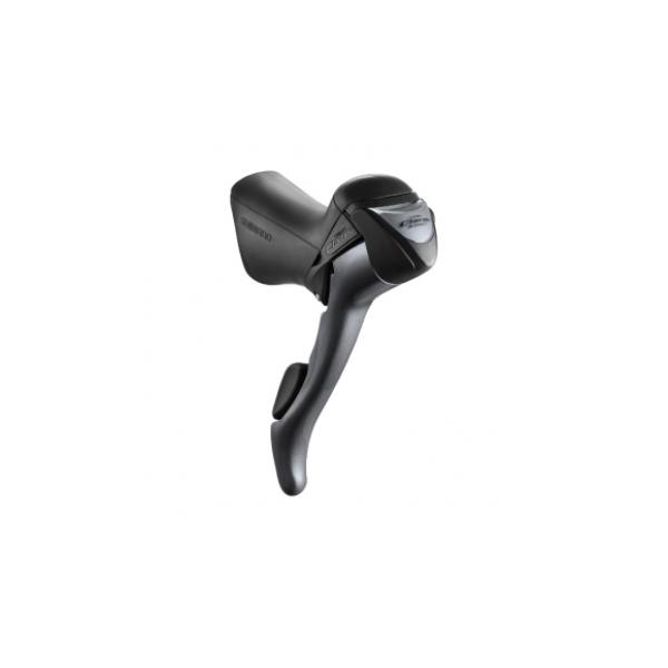 Спирачка SHIMANO (AST2400R220IX), SHIFT/спирачен лост, ST-2400-R, CLARIS дясна 8-скорости, 2200 мм, W/индикатор за скоростите, без (външно, външно STOPPER