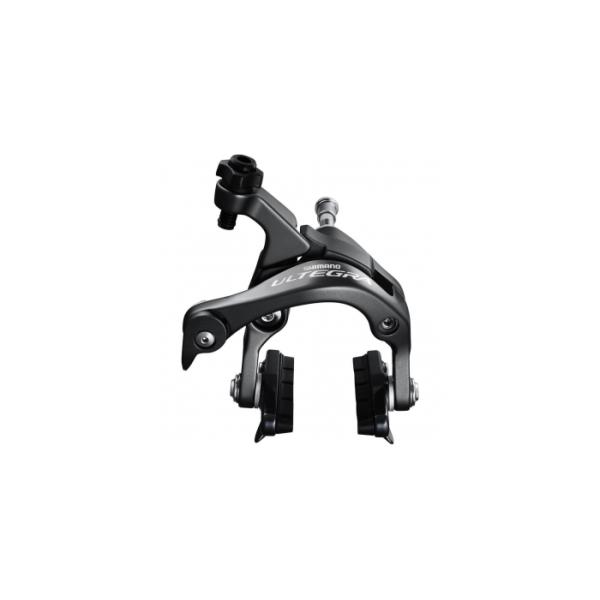 Челюстна спирачка SHIMANO BR-6800, ULTEGRA предна, CS51, 18 мм потъваща гайка, 27.5 мм централен болт, SHOE(STANDARD):R55C4, bulk KBR6800AF82C