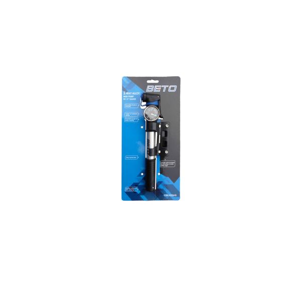 Помпа Beto MINI PUMP CRH-033AG 2-Way алуминиев сGauge 100PSI