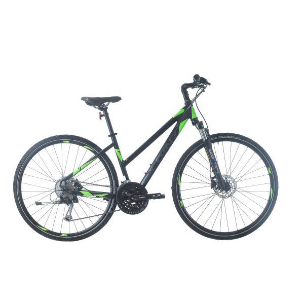 Велосипед Sprint Sintero Plus Lady 28 3x9 скорости, черен мат