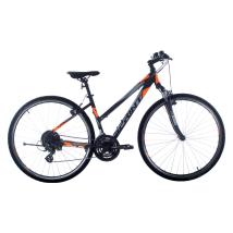Велосипед Sprint Sintero Lady VBR 28 3x8 скорости, черен/оранжев
