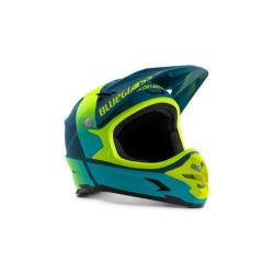 Каска Bluegrass Intox Full-Face MTB Petrol син Fluro