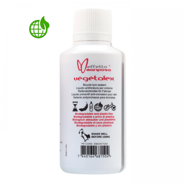 Вътрешна гума Течност за Tubeless и вътрешни гуми Effeto Mariposa VegeLatex 250ml