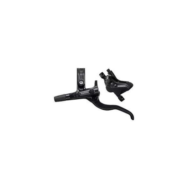 Спирачен диск SHIMANO комплект дискова спирачка J-kit, BL-M4100(L), BR-MT420(F), черен, SM-MA-F203P/P, RESIN накладка(без FIN), 1000 мм маркуч(SM-BH90-SS)
