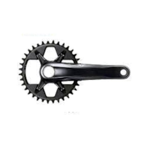 Верига SHIMANO FC-M8100-1, DEORE XT,за задна 12-скорости, HOLLOWTECH 2, 170 мм, без BB PARTS, за CHAIN LINE 52 мм