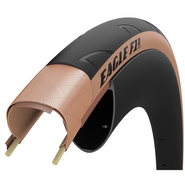 Външна гума Goodyear F1 R 25c Tan