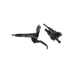 Спирачен диск SHIMANO Ротор за дискова спирачка Дискова спирачка SHIMANO ASSEMBLED комплект, BL-MT500(L), BR-MT500(F), черен, SM-MA-F180P/P2, RRESIN накладка(без FIN), 700 мм маркуч