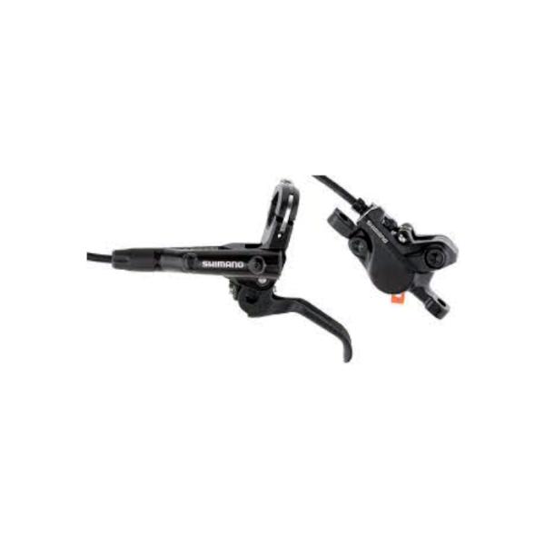 Спирачен диск SHIMANO Ротор за дискова спирачка Дискова спирачка SHIMANO ASSEMBLED комплект, BL-MT500(L), BR-MT500(F), черен, SM-MA-F180P/P2, RRESIN накладка(без FIN), 700 мм маркуч