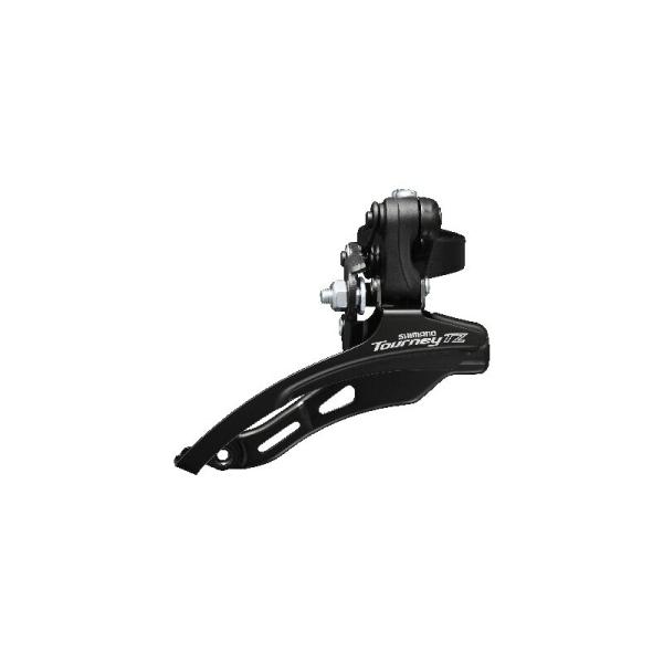 Преден дерайльор SHIMANO FD-TZ510-DS6, за 3(FRICTION)X7/6, DOWN-SWING, DOWN-PULL, 31.8 мм BAND, CS-ANGLE:66-69