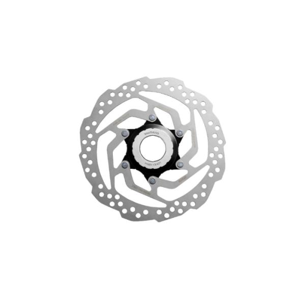 Спирачен диск SHIMANO Спирачки SHIMANO ротор за дискова спирачка, SM-RT10, S 160 мм, сLOCK RING(INTERNAL AND външни шлици, черен), само за resin накладки