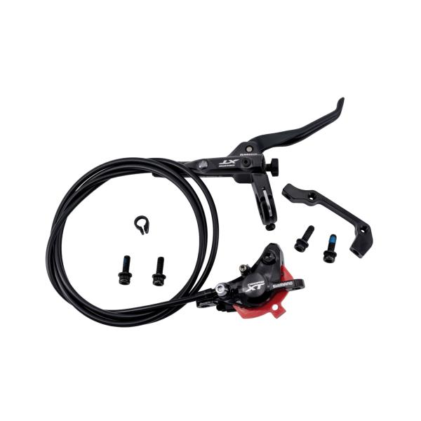 Спирачен диск SHIMANO Дискови спирачки - SHIMANO комплект дискова спирачка, DEORE XT, BL-T8000(R), BR-M8000(R) сSM-MA-R160P/S