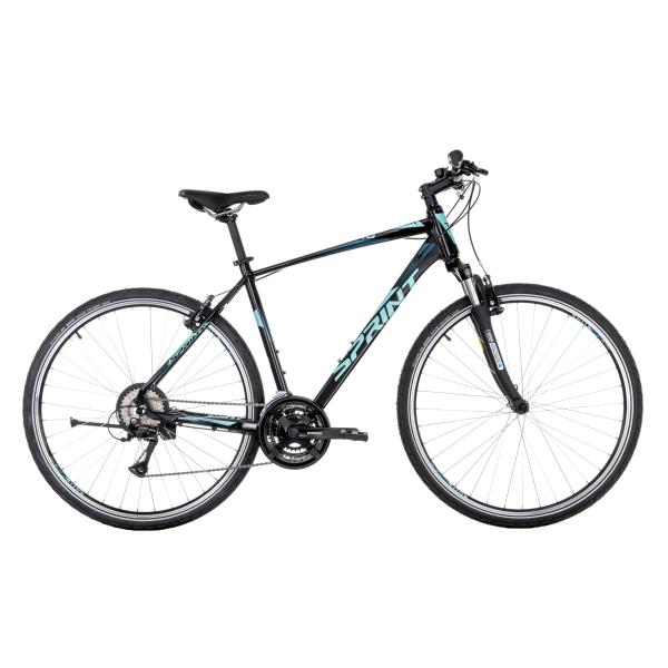 Велосипед Sprint Sintero Man VBR 28 3x8 скорости, черен/син