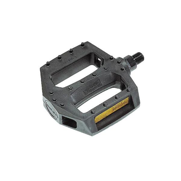 Педали XERAMA SP-400 ONE PIECE PP черен BODY, BORON стоманен AXLE 9/16