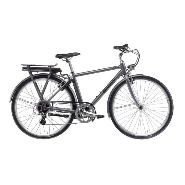 Електрически велосипед Bianchi E-Spillo Classic градски дамски 8 скорости 28