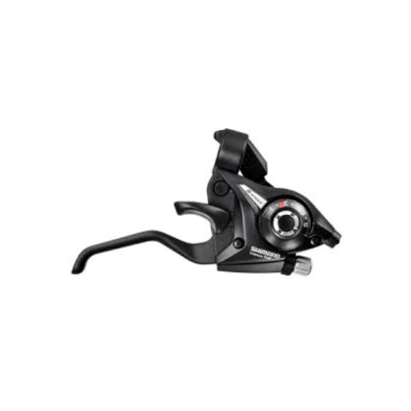 Команда за скорости SHIMANO Дясна SHIMANO, ST-EF51-8R - 4A, 8 скорости, черен