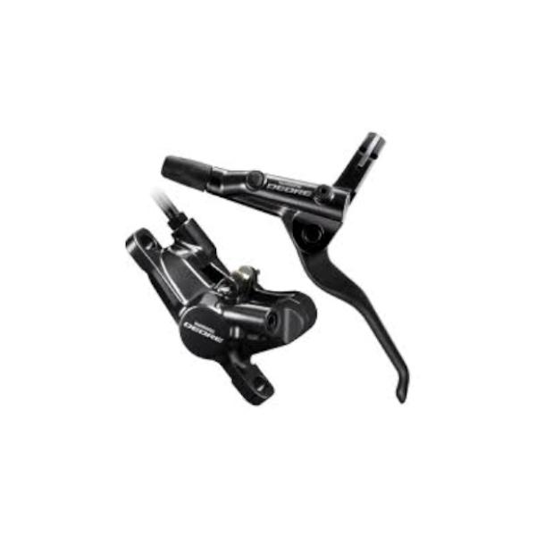 Спирачен диск SHIMANO Ротор за дискова спирачка Дискова спирачка SHIMANO комплект, SHIMANO, BL-T6000(L), BR-M6000(F), 700 мм маркуч