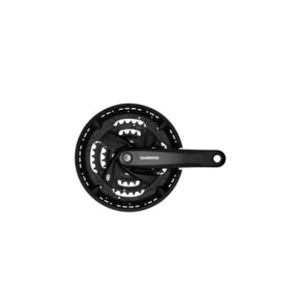 Курбел SHIMANO FC-M371-L, за задна 9-скорости, 170 мм, 48X36X26T сCG