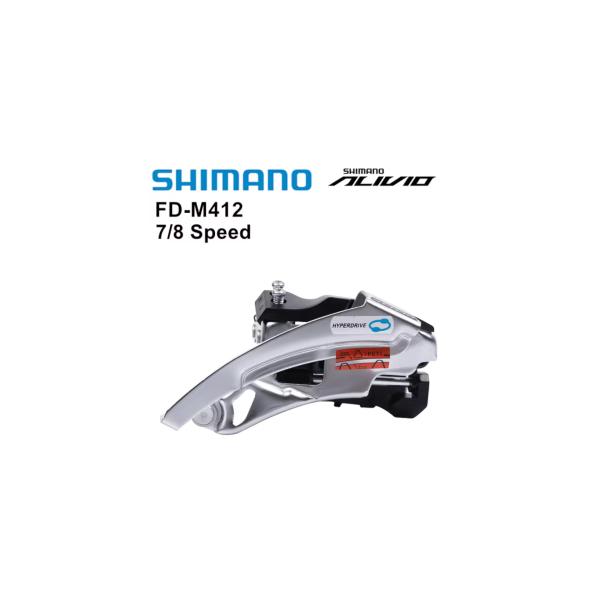 Преден дерайльор SHIMANO FD-M412 ALIVIO, 34.9 мм