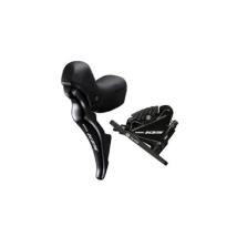 Хидравлична спирачка SHIMANO Лява команда SHIMANO 105 ST-R7025(L), комплект с хидравлична спирачка BR-R7070(F], 1000 мм маркуч