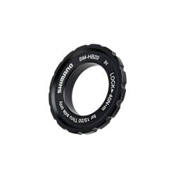 Спирачен диск SHIMANO Спирачки SHIMANO, EXTERNAL TYPE заключващ пръстен, SM-HB20, за 12/15/20 THRU AXLE