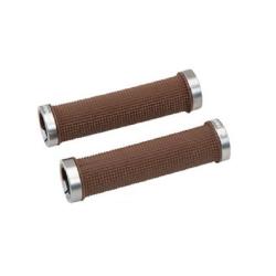 Ръкохватки Tioga Slim Grip lock on- тъмнo кафяви
