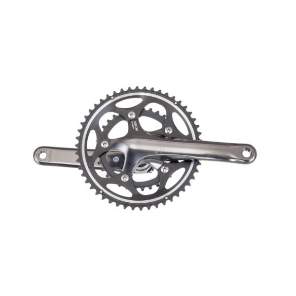 Курбел SHIMANO FC-5650-L, 105, DOUBLE 170 мм, HOLLOWTECH 2, за задна 10 скорости., 50X34T сBB PARTS, черен