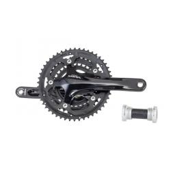 Курбел SHIMANO КУРБЕЛ, FC-3503, SORA TRIPLE, 175 мм HOLLOWTECH 2 STYLE с SOLID CRANK, 50X39X30T, сBB без CG, bulk
