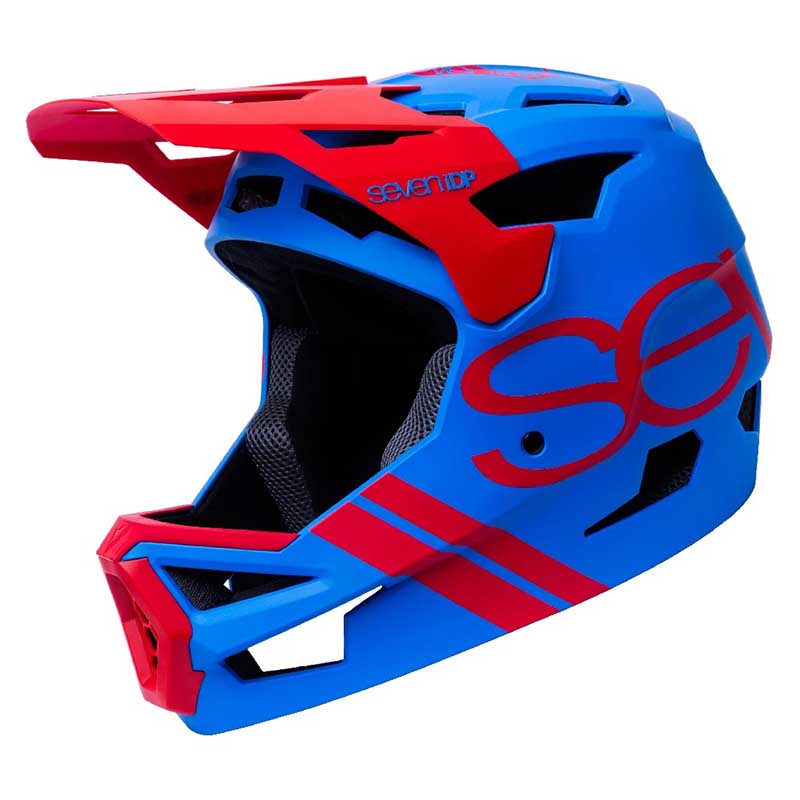 Каска 7 Protection 7idp Project 23 ABS Matte Electric Blue/Gloss Thruster Red