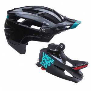 Каска Urge Gringo De La Pampa black, Разглобяем подбрадник