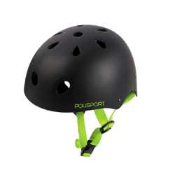 Детска каска Polisport Junior Urban Radical Triangles Black
