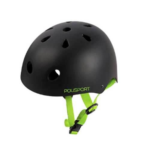 Детска каска Polisport Junior Urban Radical Triangles Black
