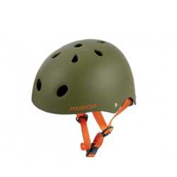 Детска каска Polisport Junior Urban Radical Triangles Green